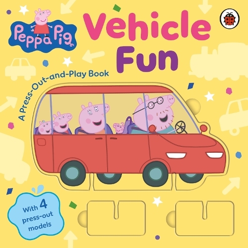 Паперова книга «Peppa Pig: Vehicle Fun: A press-out-and-play book», автор Свинка Пеппа - фото №1
