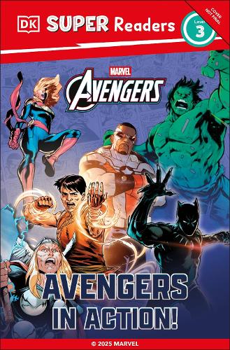Бумажная книга «DK Super Readers Level 3 Marvel Avengers in Action», автор Фейи Ойесанья - фото №1