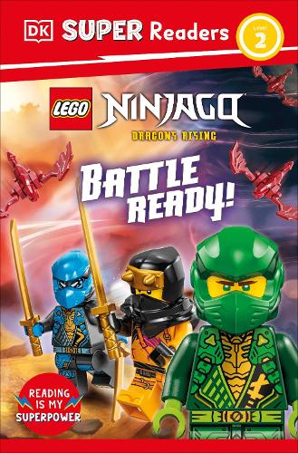 Паперова книга «DK Super Readers Level 2 LEGO NINJAGO Dragons Rising Battle Ready!», автор DK (Dorling Kindersley) - фото №1