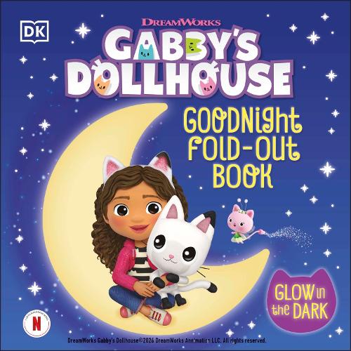 Паперова книга «Gabby's Dollhouse Goodnight Fold-out Book», автор DK (Dorling Kindersley) - фото №1