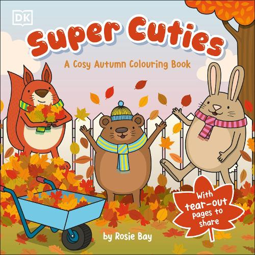 Бумажная книга «Super Cuties A Cosy Autumn Colouring Book», автор Рози Бэй - фото №1