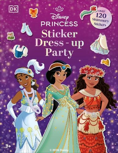 Бумажная книга «Disney Princess Sticker Dress-up Party», автор DK (Dorling Kindersley) - фото №1