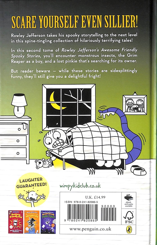 Бумажная книга «Rowley Jefferson’s Awesome Friendly Spooky Stories 2», автор Джефф Кинни - фото №1