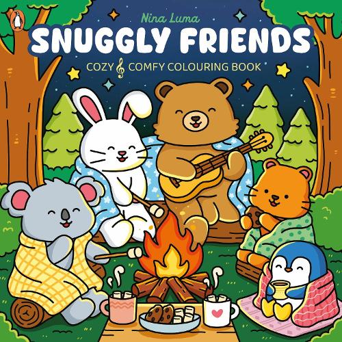 Paper book «Snuggly Friends: A Cozy & Comfy Colouring book», author Nina Luma - фото №1