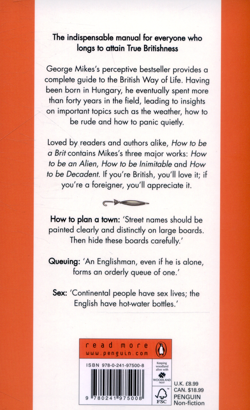 Бумажная книга «How to be a Brit», автор Джордж Майкс - фото №1