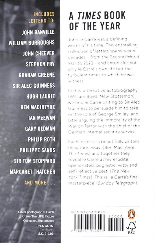 Бумажная книга «A Private Spy. The Letters of John le Carré 1945-2020», автор Джон Ле Карре - фото №1