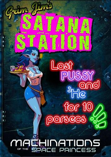 Бумажная книга «Grim Jim's Satana Station», автор Джеймс Десборо - фото №1