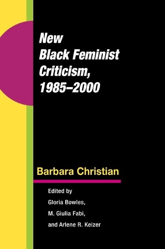 Бумажная книга «New Black Feminist Criticism, 1985-2000», автор Барбара Кристиан - фото №1