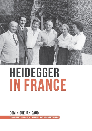 Паперова книга «Heidegger in France», автор Домінік Жаніко - фото №1