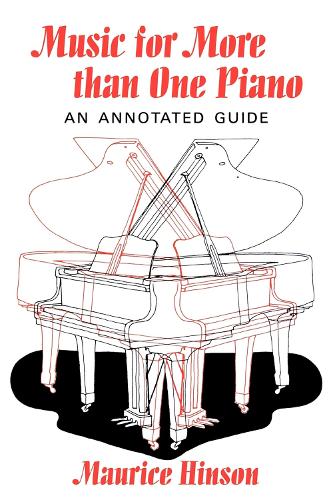 Паперова книга «Music for More Than One Piano: An Annotated Guide», автор Моріс Хінсон - фото №1