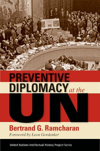 Бумажная книга «Preventive Diplomacy at the UN», автор Бертран Г. Рамчаран - фото №1