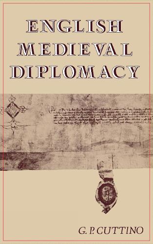 Бумажная книга «English Medieval Diplomacy», автор Г. П. Каттино - фото №1