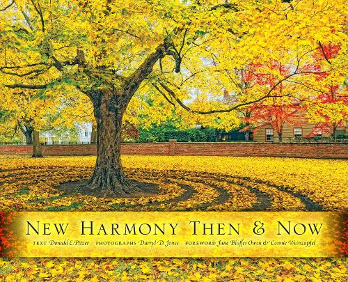 Паперова книга «New Harmony Then and Now», авторів Дерріл Д. Джонс, Дональд Е. Пітцер - фото №1