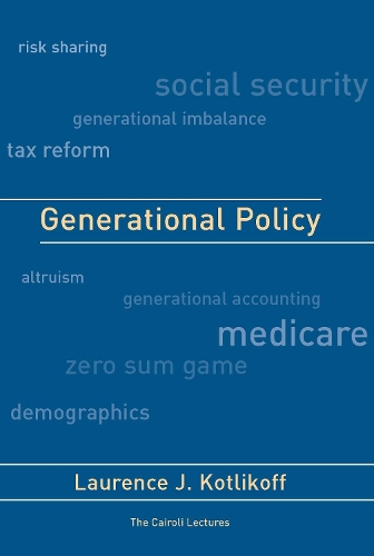 Бумажная книга «Generational Policy», автор Лоуренс Дж. Котликофф - фото №1