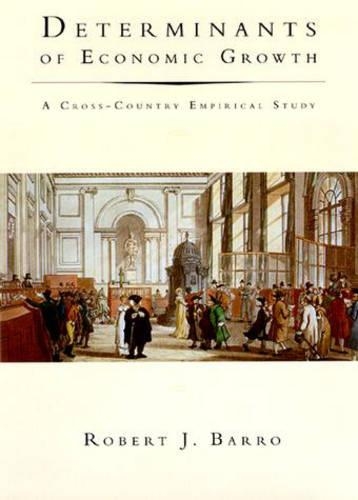 Бумажная книга «Determinants of Economic Growth: A Cross-Country Empirical Study», автор Роберт Дж. Барро - фото №1