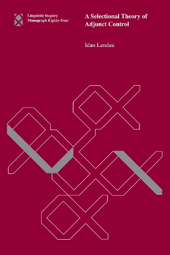 Паперова книга «A Selectional Theory of Adjunct Control», автор Ідан Ландау - фото №1
