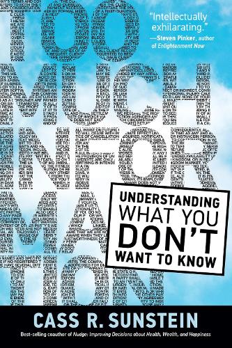 Паперова книга «Too Much Information», автор Кас Р. Санстейн - фото №1