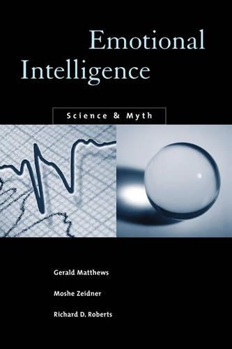 Паперова книга «Emotional Intelligence: Science and Myth», авторів Джеральд Метьюз, Моше Зайднер, Річард Д. Робертс - фото №1