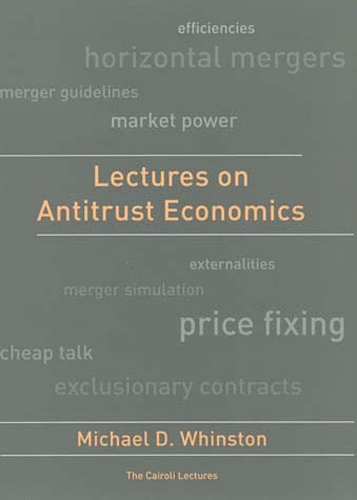 Бумажная книга «Lectures on Antitrust Economics», автор Майкл Д. Уинстон - фото №1
