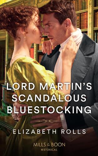 Паперова книга «Lord Martin's Scandalous Bluestocking», автор Елізабет Роллс - фото №1