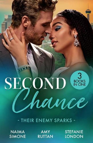 Бумажная книга «Second Chance: Their Enemy Sparks: Back in the Texan's Bed (Texas Cattleman's Club: Heir Apparent) / Craving Her Ex-Army DOC / Mr. Dangerously Sexy», авторов Эми Руттан, Наима Симон, Стефани Лондон - фото №1