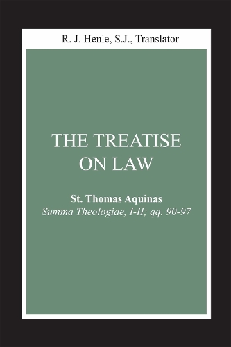 Паперова книга «The Treatise on Law: (Summa Theologiae, I-II; qq. 90-97)», автор Фома Аквінський - фото №1