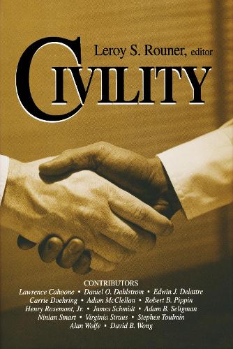 Паперова книга «Civility», автор Лерой С. Раунер - фото №1