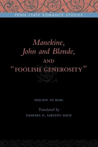 Бумажная книга «Manekine, John and Blonde, and “Foolish Generosity”», автор Филипп де Реми - фото №1