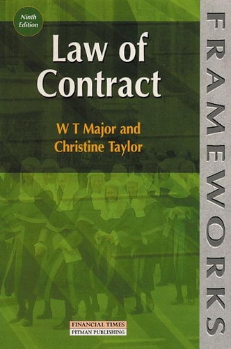 Паперова книга «Law of Contract», авторів Крістін Тейлор, В.Т. Майор - фото №1