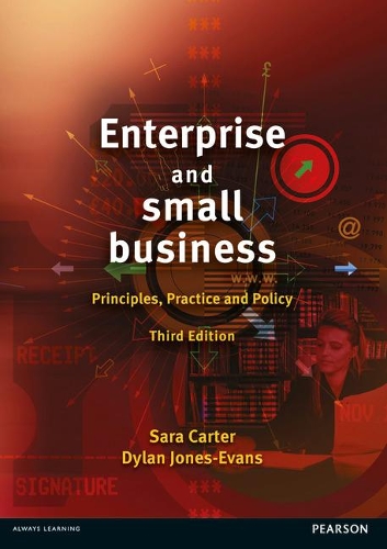 Бумажная книга «Enterprise and Small Business: Principles, Practice and Policy», авторов Дилан Джонс-Эванс, Сара Картер - фото №1