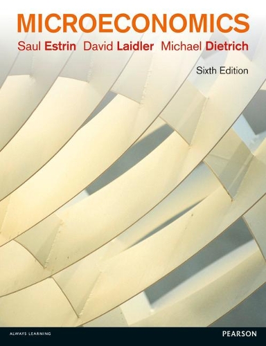 Бумажная книга «Microeconomics», авторов Дэвид Лэйдлер, Майкл Дитрих, Сол Эстрин - фото №1