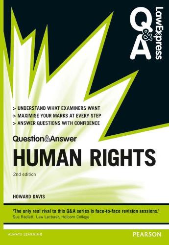 Паперова книга «Law Express Question and Answer: Human Rights», автор Говард Девіс - фото №1