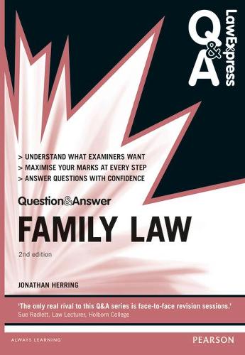 Паперова книга «Law Express Question and Answer: Family Law», автор Джонатан Херрінг - фото №1