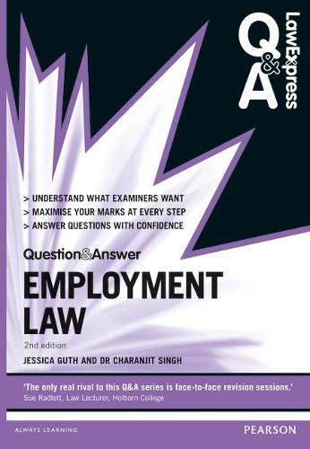 Паперова книга «Law Express Question and Answer: Employment Law», авторів Чаранджит Сінгх, Джессіка Гут - фото №1