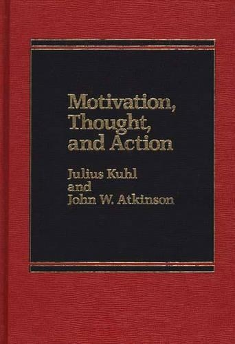 Паперова книга «Motivation, Thought, and Action», авторів Джон В. Аткінсон, Юліус Куль - фото №1