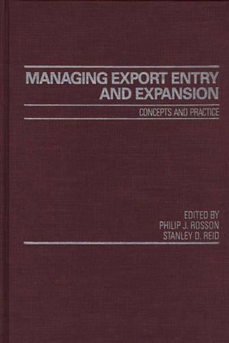 Бумажная книга «Managing Export Entry and Expansion: Concepts and Practice», авторов Филипп Россон, С. Рид - фото №1