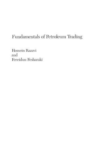 Бумажная книга «Fundamentals of Petroleum Trading», авторов Ферейдун Фешараки, Хоссейн Разави - фото №1
