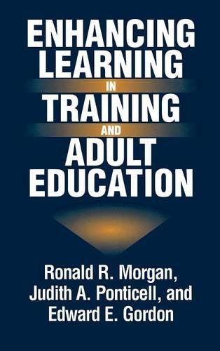 Бумажная книга «Enhancing Learning in Training and Adult Education», автор Эдвард Э. Гордон - фото №1