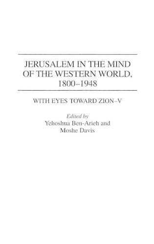 Бумажная книга «Jerusalem in the Mind of the Western World, 1800-1948», авторов Моше Дэвис, Иегошуа Бен-Арье - фото №1