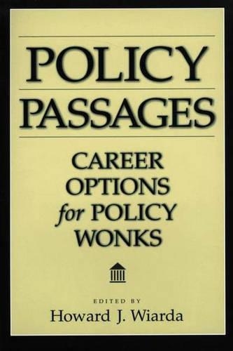 Паперова книга «Policy Passages: Career Options for Policy Wonks», автор Говард Дж. Віарда - фото №1