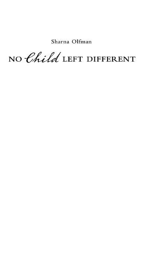 Паперова книга «No Child Left Different», автор Шарна Олфман - фото №1