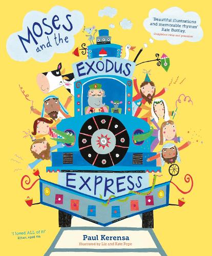 Паперова книга «Moses and the Exodus Express», автор Поль Керенса - фото №1