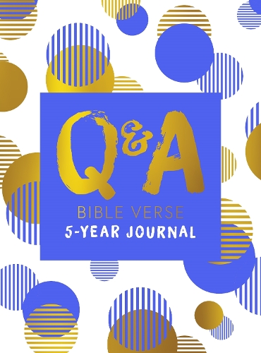 Бумажная книга «Q & A Bible Verse 5-Year Journal Blue Edition», автор Кэрол Петли - фото №1