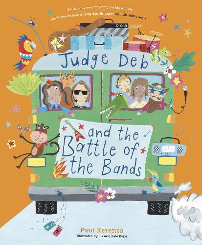 Паперова книга «Judge Deb and the Battle of the Bands», автор Поль Керенса - фото №1