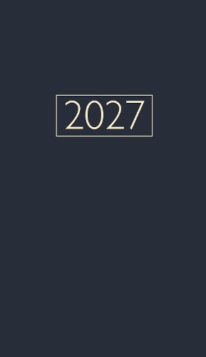 Бумажная книга «Church Pocket Book Diary with Lectionary 2027 Navy: 14-Month Christian Personal Organiser with Liturgical Calendar, Daily Scripture Readings, and Church Event Scheduler for 2027», автор SPCK - фото №1