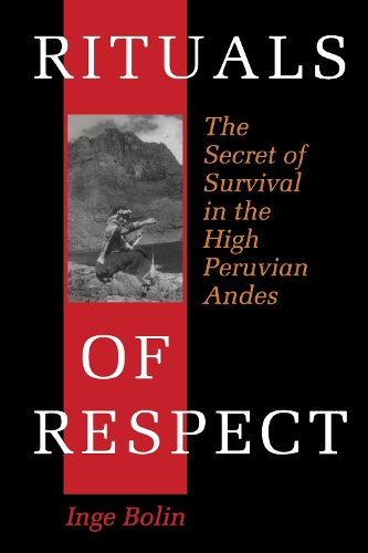 Паперова книга «Rituals of Respect: The Secret of Survival in the High Peruvian Andes», автор Інге Болін - фото №1