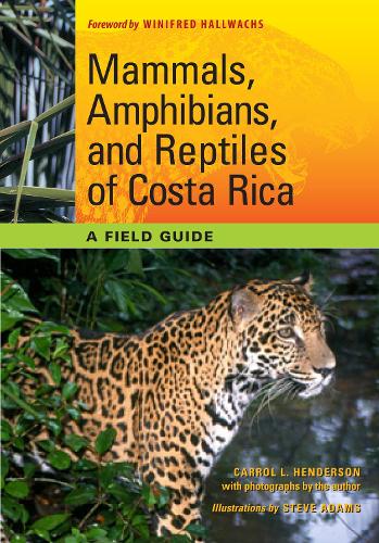 Бумажная книга «Mammals, Amphibians, and Reptiles of Costa Rica: A Field Guide», автор Кэррол Л. Хендерсон - фото №1