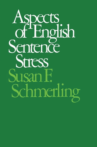 Паперова книга «Aspects of English Sentence Stress», автор Сьюзан Ф. Шмерлінг - фото №1