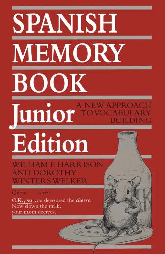 Паперова книга «Spanish Memory Book: A New Approach to Vocabulary Building, Junior Edition», авторів Дороті Вінтерс Велкер, Вільям Ф. Гаррісон - фото №1