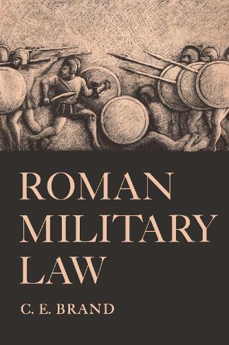 Бумажная книга «Roman Military Law», автор К. Э. Бранд - фото №1